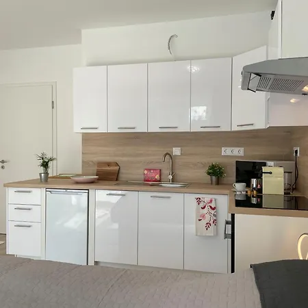 Lejlighed Bright Riverside Studio, Balcony, Free Parking, Air Conditioning *